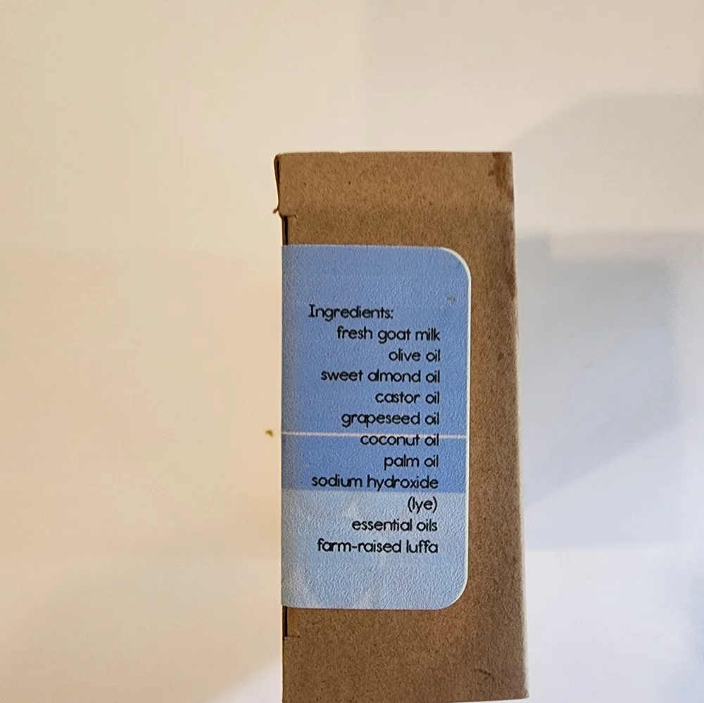 Lavender Neem Luffa Goat Milk Pet Soap Bars